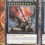 OP10 EN019 x3Number 81: Superdreadnought Rail Cannon Super Dora ommon Yugioh NM