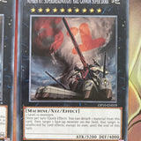 OP10 EN019 x3Number 81: Superdreadnought Rail Cannon Super Dora ommon Yugioh NM