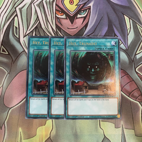 MAGO-EN155 x3 Hey, Trunade! Rare Excellent Condition Yugioh