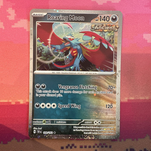 Pokemon Card Roaring Moon Temporal Forces Cosmo Holo Rare 109/162 NM