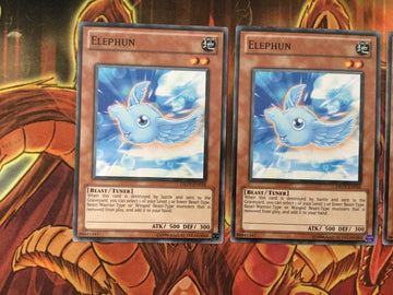DREV-EN034 3X Yugioh Cards Elephun 1st Edition Common Playset Yu-Gi-Oh! (back)