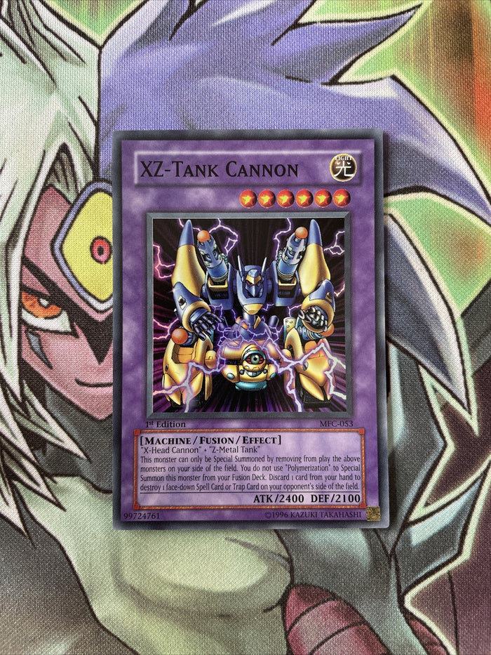 MFC-053 XZ-Tank Cannon Super Rare 1st Edition Near Mint Yugioh Card