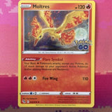 Pokemon Card Moltres Pokemon Go Holo Rare 012/078 Near Mint