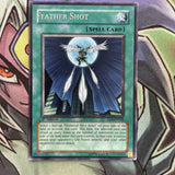 EEN-EN042 Feather Shot Rare MISPRINT SHIFTED NAME 1st Edition NM Yugioh Card