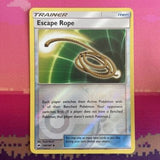 Pokemon Card Escape Rope Burning Shadows Reverse Holo Uncommon 114/147 NM