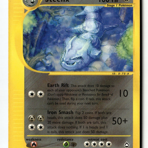 Pokemon Card Steelix LP Aquapolis 035/147