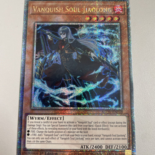 AGOV-EN018 Vanquish Soul Jiaolong Quarter Century Secret 1st Edition NM Yugioh
