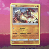 Pokemon Card Groudon Cosmic Eclipse Rare 113/236 Near Mint