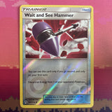 Pokemon Card Wait And See Hammer Lost Thunder Reverse Holo 192/214 Near Mint