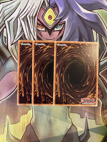 SDAZ-EN038 x3 There Can Be Only One Common  Excellent Condition Yugioh (back)