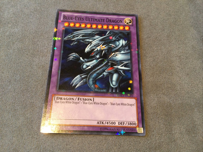 BATT-EN001 Blue-eyes Ultimate Dragon Starfoil LP Yugioh