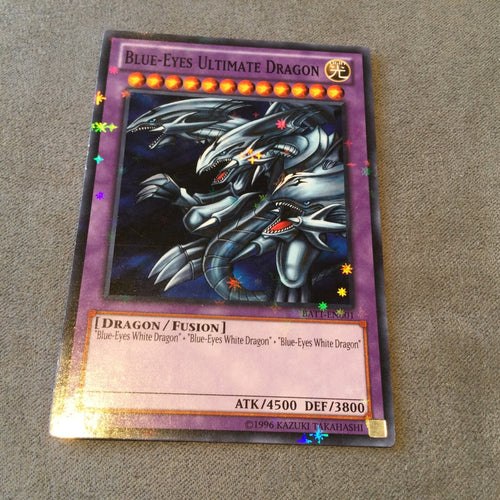 BATT-EN001 Blue-eyes Ultimate Dragon Starfoil LP Yugioh