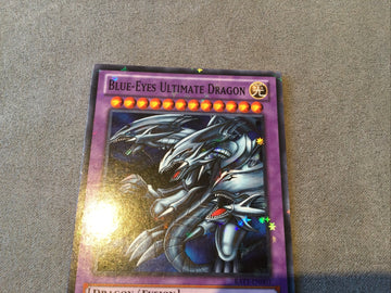 BATT-EN001 Blue-eyes Ultimate Dragon Starfoil LP Yugioh (back)