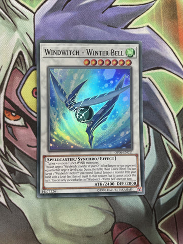 OP06-EN011 Windwitch - Winter Bell Super Rare UNL Edition NM Yugioh Card