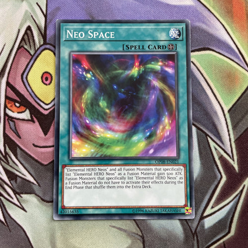 OP08-EN021 Neo Space Common UNL Edition NM Yugioh Card