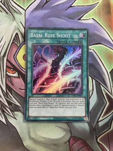 OP17-EN012 Basal Rose Shoot Super Rare UNL Edition NM Yugioh Card
