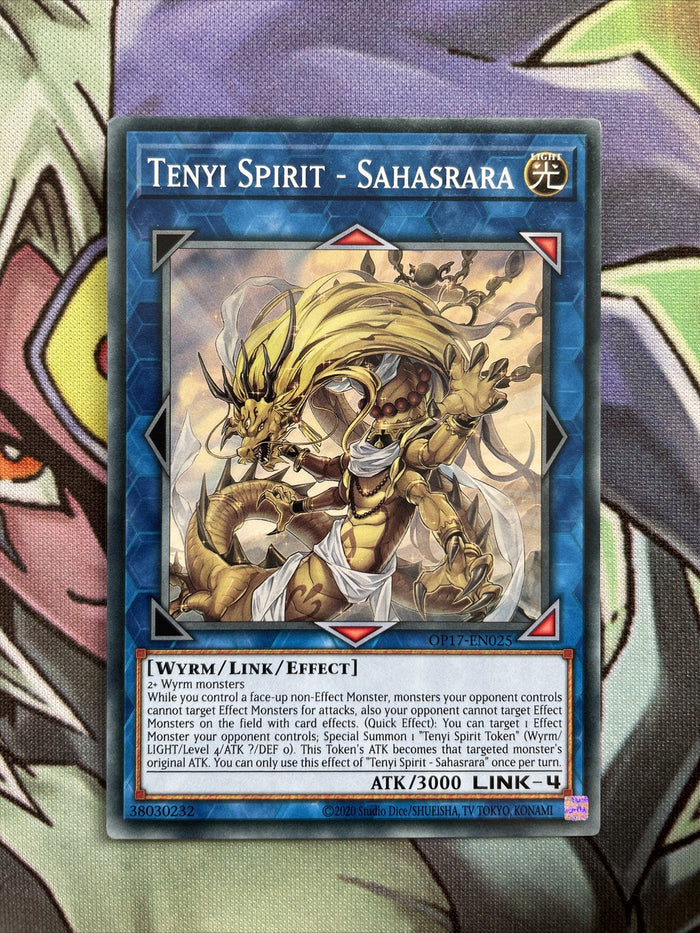 OP17-EN025 Tenyi Spirit - Sahasrara Common UNL Edition Near Mint Condition Yugio