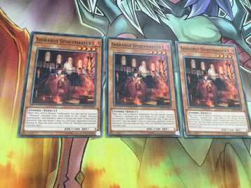 OP06-EN015 x3 SHIRANUI SPIRITMASTER Common Mint Condition Yugioh