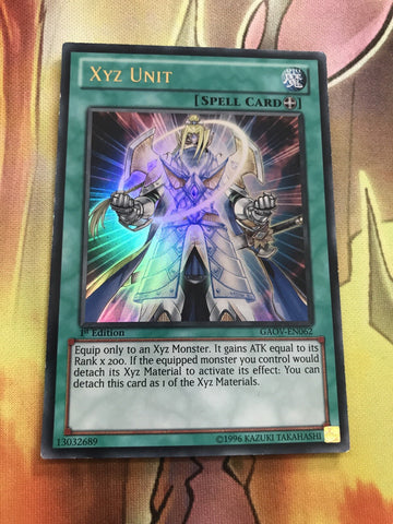 GAOV-EN062 Xyz Unit Ultra Rare Yugioh Card 1st Edition New