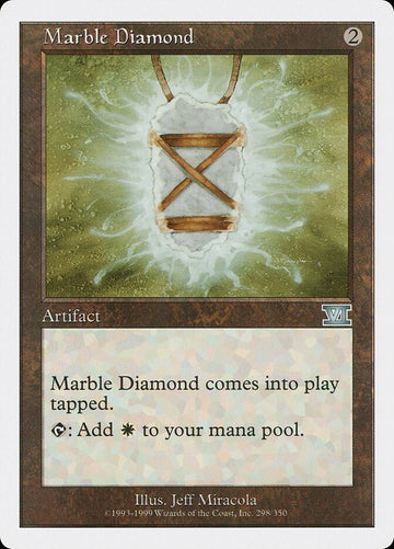 Marble Diamond - Sixth Edition Uncommon Excellent Magic MTG
