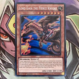 MVP1-ENS50 Lord Gaia The Fierce Knight Secret Rare 1st Edition NM Yugioh Card