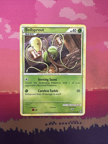Pokemon Card BellsproutTriumphant Common 57/102 Near Mint
