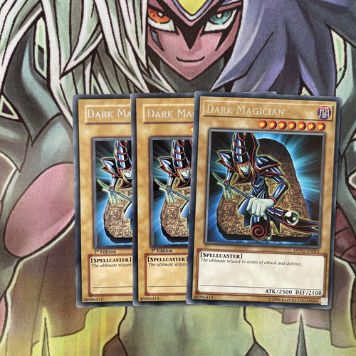 DPYG-EN001 x3 Dark Magician Rare Excellent Condition Yugioh
