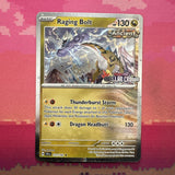 Pokemon Card Raging Bolt Stellar Crown STAMPED 111/142 Near Mint