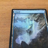 Island Battle For Zendikar - Foil Full Art Land Excellent Magic MTG