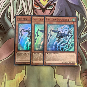 LC5D-EN167 x3 Meklord Emperor Skiel Super Rare Excellent Condition Yugioh