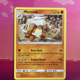 Pokemon Card Marowak Unbroken Bonds Rare 91/214 NM