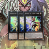 MACR-ENSE2 x3 Number S0: Utopic ZEXAL Super Rare Excellent Condition Yugioh