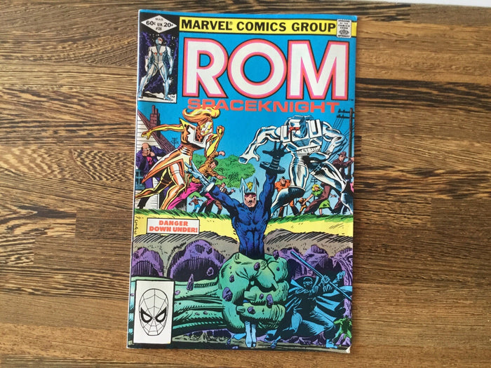 Comic Rom #28 (Mar 1982, Marvel) Spaceknight