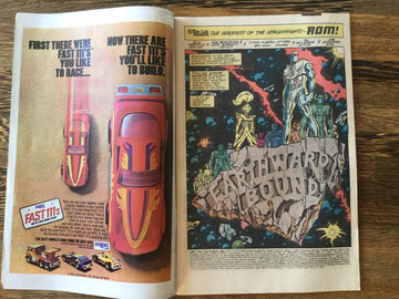 Comic Rom #28 (Mar 1982, Marvel) Spaceknight (back)