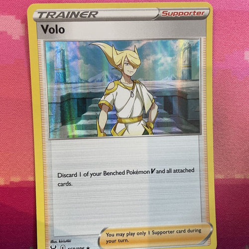 Pokemon Card Volo Lost Origin Holo Rare 169/196 Near Mint