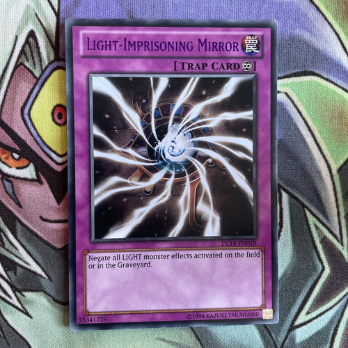 DL14-EN019 Light-Imprisoning Mirror Purple Rare 1st Edition NM Yugioh Card