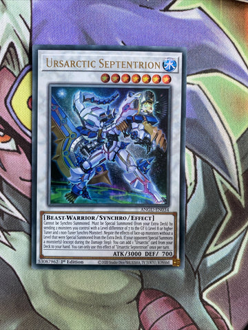 ANGU-EN034 Ursarctic Septentrion Ultra Rare 1st Edition NM Yugioh Card