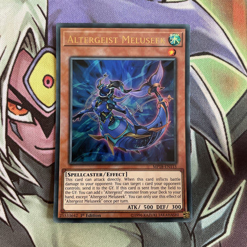 MP18-EN115 Altergeist Meluseek Ultra Rare 1st Edition NM Yugioh Card