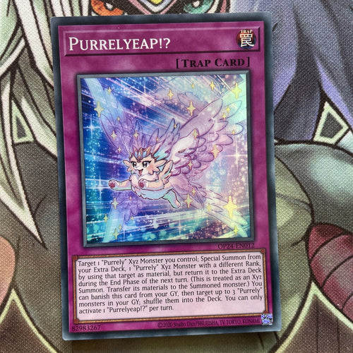 OP24-EN012 Purrelyeap!? Super Rare UNL Edition Near Mint Yugioh