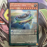 NECH-EN024 Qliphort Disk Secret Rare 1st Edition NM Yugioh Card