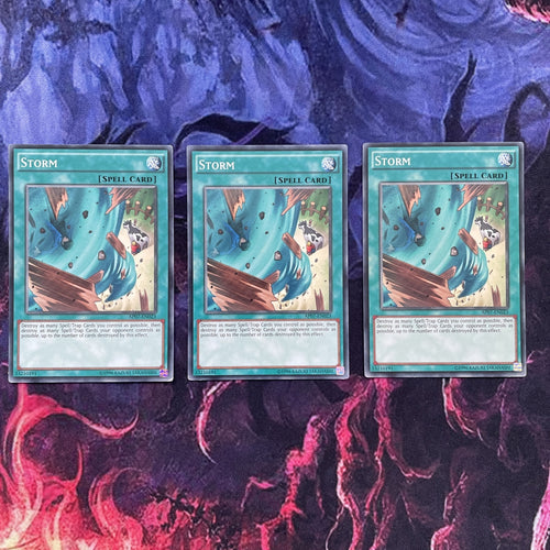 AP07-EN023 x3 Storm Common PLAYSET Yugioh