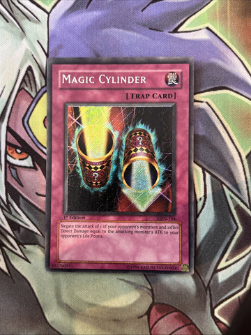 LON-104 Magic Cylinder Secret Rare 1st Edition NM Yugioh Card
