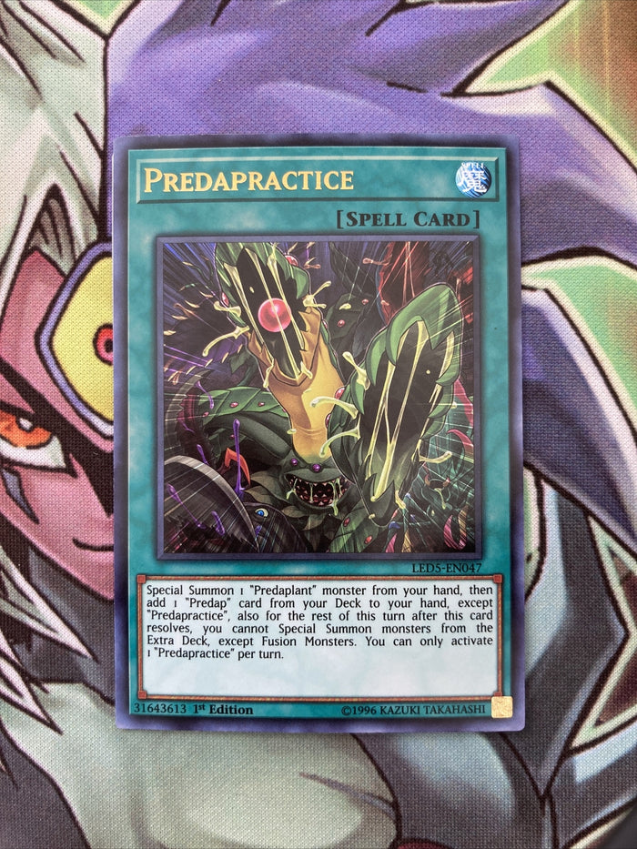 LED5-EN047 Predapractice Ultra Rare 1st Edition NM Yugioh Card