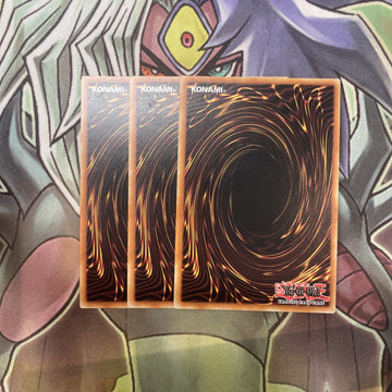 NKRT-EN006 Noble Knight Medraut Platinum Rare x3 Excellent Condition Yugioh (back)