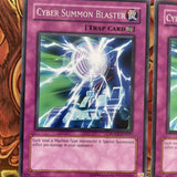 POTD-EN057 3x Cyber Summon Blaster Rare yugioh