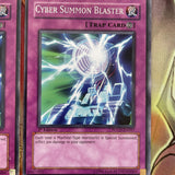 POTD-EN057 3x Cyber Summon Blaster Rare yugioh