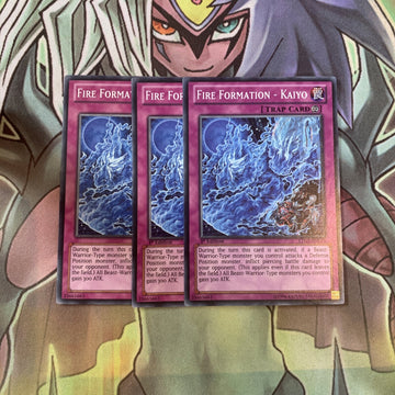 LTGY-EN075 x3 Fire Formation - Kaiyo Common Excellent Condition Yugioh