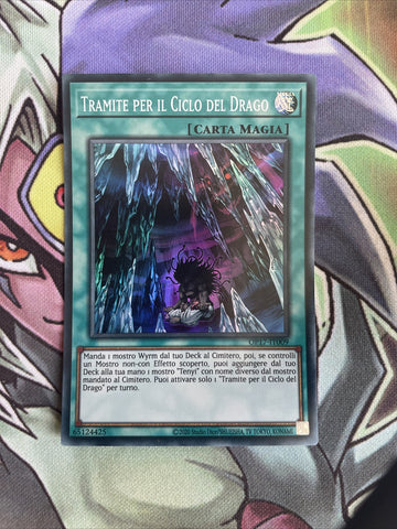 OP17-IT009 Vessel For The Dragon Cycle Super Rare ITALIAN Unl Ed NM Yugioh Card