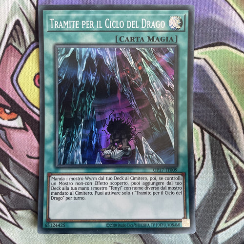 OP17-IT009 Vessel For The Dragon Cycle Super Rare ITALIAN Unl Ed NM Yugioh Card