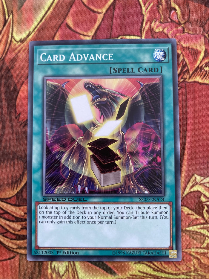 SS03-ENA24 Card Advance Common Speed Duel NM Yugioh